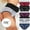 Multi-color, variant on HUPOM Cotton Seamless Underwear Women Girls Underwear Bikini Leisure Tie Banded Waist Multi-color 3XL
