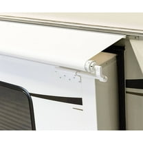 Lippert Components Solera White Slider Awning with White Weatherguard