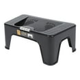 thumbnail image 1 of OULII 1Pack Toilet Footstool Plastic Footrest for Office Use with Simple Color, 1 of 8