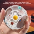 thumbnail image 2 of 8cm Clear Crystal Ball Transparent Galaxies Sphere Fortune Ball Home Office Decor(Solar System), 2 of 5