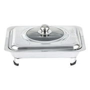 cellphotouk Chafing Dish with Lids Serving Tray Holder Warming Tray for Dinners