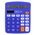 thumbnail image 1 of Calculadora de Escritorio de 12 Dígitos con Pantalla LCD Grande y Botón Sensible, Energía Solar y Batería Doble, Función Estándar para Oficina, Hogar, Escuela, CD-2786 (Púrpura), 1 of 5
