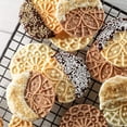 thumbnail image 4 of CucinaPro Piccolo Pizzelle Baker- Nonstick Electric Press Makes 4 Mini Cookies at Once- Recipe Guide Included - Fun Baking Supplies for Party, Italian Waffle Dessert Treat Making - Housewarming Gift, 4 of 5