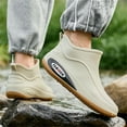 thumbnail image 6 of LIJCC Men's Women's Ankle Rain Boots Slip-On Waterproof Chelsea Rain Boots Casual Rubber Boots All-Season Outdoor Lightweight Work Short Garden Boots, 6 of 6