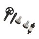 thumbnail image 1 of Juego De Bielas Para Bicicleta De Montaña, Juego De Bielas Cónico Cuadrado BCD De 104 Mm Juego De Bielas Para Bicicleta Con Cadena Positiva Negativa De aleación De Aluminio 36T, 1 of 7