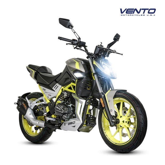 Motocicleta Urbana VENTO Nitrox 250 T3 Amarillo 2026