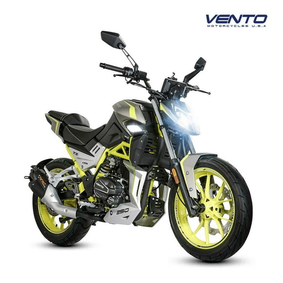 Motocicleta Urbana VENTO Nitrox 250 T3 Amarillo 2026
