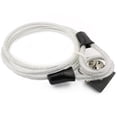thumbnail image 2 of Wideskall 5-Pack 47" inch Bicycle Bike Braided Steel Cable Chain Looped End with 8mm Keyed Padlock Clear, 2 of 2