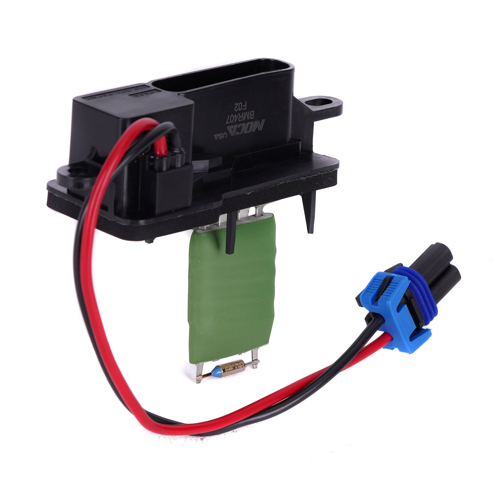 MOCA AUTOPARTS 973-407 HVAC Blower Motor Resistor Kit with Harness Fit for 1996-2019 Chevrolet Express 2500 3500 & 1996-2014 GMC Savana 1500 & 2005-2008 Isuzu HTR HVR