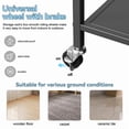thumbnail image 6 of Yoga Mat Storage Cart Iron Workout Equipment Organizer Holds 12 Yoga Mats with Wheels Easy Move Thickened Metal Structure Long-Lasting Space Saving Keeps Workout Area Neat, 6 of 8