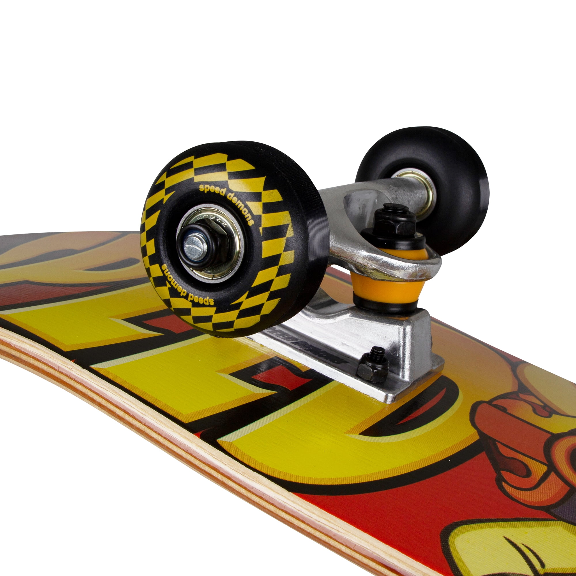 Speed Demons Pro Skateboard - Maple Double Kicktail Deck