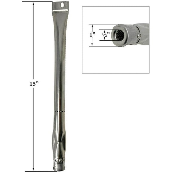 15" Burner Compatible With Camp Chef Flat Top 600 Gas Griddles