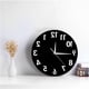 thumbnail image 4 of Reloj de pared inverso | Diseño de Discos de Vinilo Retro | Movimiento en sentido contrario a las agujas del reloj | Silencioso sin tictac | 12 pulgadas de diámetro | Decoración moderna de oficina, 4 of 5