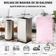thumbnail image 2 of 30 galones de bolsas de basura rosas duraderas, 2 rollos de 30 bolsas de basura para uso doméstico, comercial, basura de patio y a granel., 2 of 6