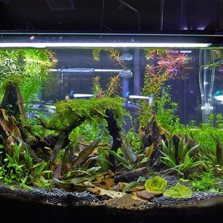 Raindrops 2Pcs Aquarium Decor Resin Floating Plants Fish Spawn Cave Fish and Shrimp Habitat