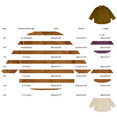 thumbnail image 4 of TIREOW Girls and Boys Corduroy Shirts Jackets Collared Button Front Solid Color Shirts Spring Autumn Casual Shirts Coat, 4 of 6