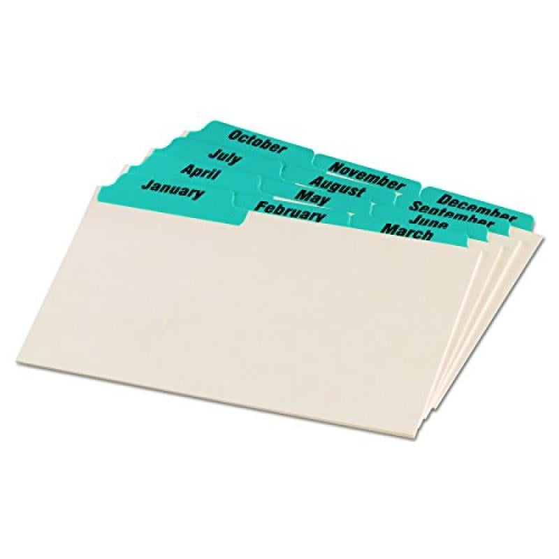 oxford-index-card-guides-with-laminated-tabs-monthly-january-december