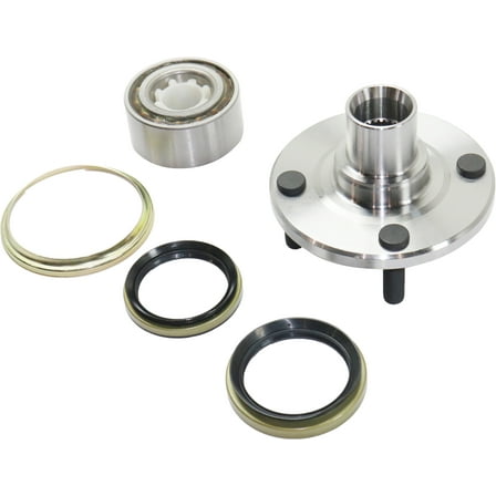 Wheel Hub Compatible For 1988-2002 Toyota Corolla 1998-2002 Chevrolet Prizm 4Cyl 1.6L 1.8L Front, Left Driver or Right Passenger Bearing included