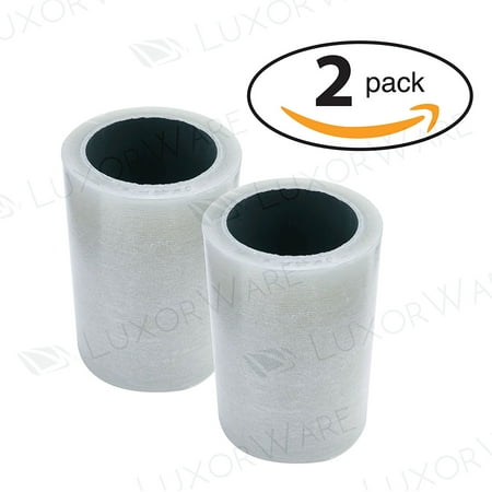 Cover Dispenser - Replcement Film For Floor/ Shoe Guards Shoe Cover Dispenser (2 Rolls Reflll), 400 Feet Per Roll By LuxorWare From USA