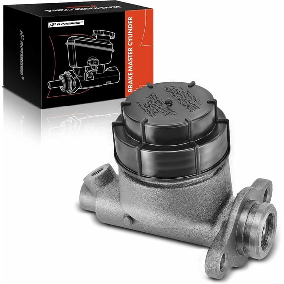 A-Premium Brake Master Cylinder with Reservoir and Cap Compatible with Ford, Mercury and Edsel Vehicles- Mustang, Thunderbird, Victoria, Custom, Monterey, Villager -Replace# C0AZ2140B - 1 inch Bore