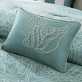 thumbnail image 3 of Madison Park Carmel 7 Piece Comforter Set, King, Blue, 3 of 8