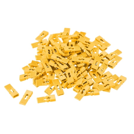 UPC: 0758544197464 | 100pcs 2.54mm Jumper Cap Lengthened Short Circuit Connection Cap Yellow