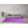 thumbnail image 3 of Ahgly Company Indoor Rectangle Oriental Purple Industrial Area Rugs, 8' x 10', 3 of 4