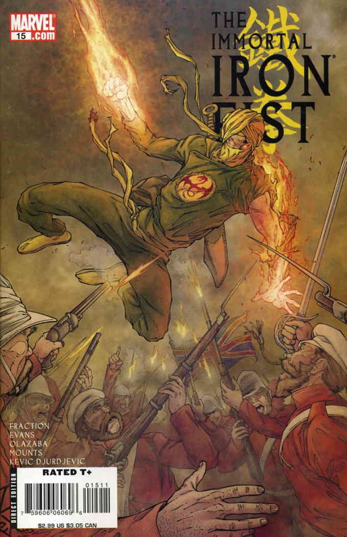 Cover of The Immortal Iron Fist #15
