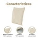 thumbnail image 2 of Cojines de Chenille Cuadrados para Sofa Dormitorio Oficina Set de 2 piezas Dorado Gaon, 2 of 7