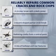 thumbnail image 6 of Clearshield Windshield Repair Kit - Window Rock Chip Repair Kit - Cracked Windshield Repair Kit - Auto Glass Repair Kit for 500+ Repairs, 6 of 7