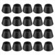 thumbnail image 1 of 20PCS Black Chair Couch Table Rubber Furniture Leg End Caps 16mm Dia, 1 of 5