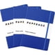 thumbnail image 1 of Paquete de 3 cuadernos con forro, rubor, tapa dura, mediano 5,7 x 8 pulgadas, papel grueso de 100 g/m², uso para la oficina, el hogar, la escuela o los negocios (rayado) Zhivalor  CZBG-HY70-6, 1 of 6