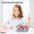 thumbnail image 5 of Clearance! Cute Ugly Plush Pencil - Case Cotton Doll Style, Large Furry Pencil Pouch for School Kids, Holds Many Pens,G, 5 of 5
