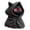 A90 C 3.1", variant on Mysterious Hooded Cat Figurine 3.1",Unique Handmade Mini Resin Halloween Desktop Ornament Multi-Colored Eyes For Home And Office Decor Good Luck Gift For Cat Lovers Family And Friends 2026