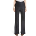 thumbnail image 1 of Pantalones casuales St. John Bird's Eye para mujer, azul, 6, 1 of 2