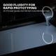 thumbnail image 4 of Impresora 3D de resina ELEGOO tipo ABS 3.0 405 nm, curado por UV, 2 kg, gris, 4 of 7