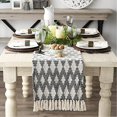 thumbnail image 3 of Design Imports DII Noir et Gris Colby Sudwest Table Runner 15x108, 3 of 4