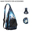 thumbnail image 3 of Training Essential Sling Backpack - Sports Print Shoulder Bag for Baseball, Football & Athletic Gear, 3 of 4