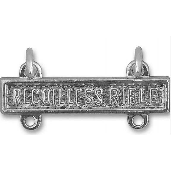 Army Qualification Bar Recoilless Rifle (Mirror Finish)