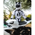 thumbnail image 4 of Funda de casco de moto en carbono Moto Gear Panda, 4 of 4
