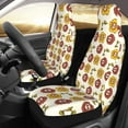 thumbnail image 2 of Sikiie Sunflowers And Skull Car Seat Protector 2 Pack Car Seat Cushion Mat, Car Seat Covers for SUV, Truck, Van, 2 of 7