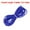 Blue, variant on Uxcell Hollow Pipe Rubber Cord, Hollow Tube Silicone Tubing Spool for DIY Jewelry Making Knitting Beading Craft White
