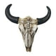 thumbnail image 1 of Escultura Cabeza Decorativa Decoración de Pared de Cráneo de Toro Figura Animal en Resina Placa Ornamental Colgante Adecuada para Colección y, 1 of 9