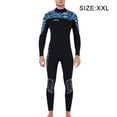 thumbnail image 2 of HETSUITS AISLAMIENTO PIEZA PROFESIONES PROFESIONES PROFESIONES Tela cómoda de tres capas engrosada Mantenga un traje de surf caliente azul XXL 3mm Methold OD017112-05, 2 of 6