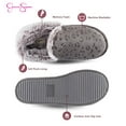 thumbnail image 3 of Jessica Simpson Women's Leopard Embossed Slip-On Plush Slipper, 3 of 9