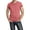 Red, variant on Men's Everyday Casual Active Tri-Blend Round Neck T-Shirts
