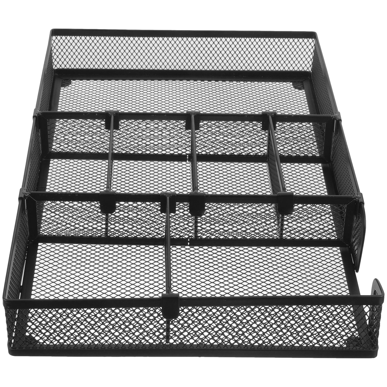 unbranded  Mesh Pen Holder Desk Drawer Organizer Metal Partition for Tray Box Accessories