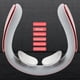 thumbnail image 4 of Masajeador cervical inalámbrico con 3 modos y 15 niveles | Masajeador de tejido eléctrico portátil para aliviar el dolor de cuello y hombros | Recargable por USB y diseño ergonómico en forma de U, 4 of 7