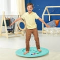 thumbnail image 3 of Kids Balance Board - Plastic Wobble Seesaw for Children's Balance Training & Coordination, 46x36x8cm, Bright Colors, Indoor/Outdoor Play, Christmas Gift for Toddlers & Preschoolers, 3 of 4
