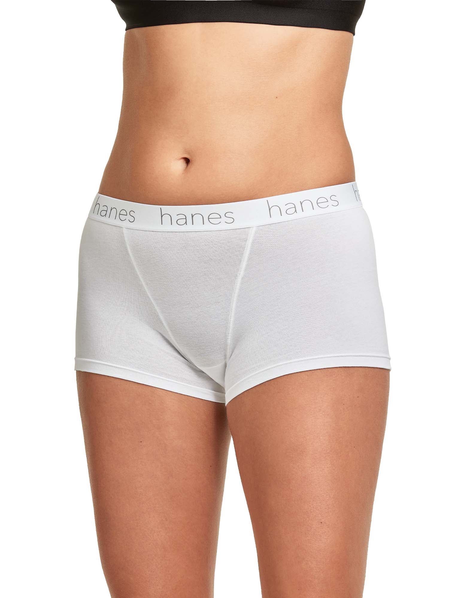 Hanes Women's Ultimate Boyfriend Classics Boyshort Panties, 3Pack